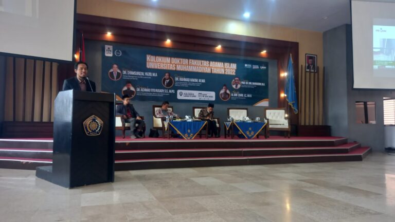 Kolokium Doktor Ekonomi Syariah UMM; “Mengupas Makna Amanah dalam Pengelolaan Zakat”