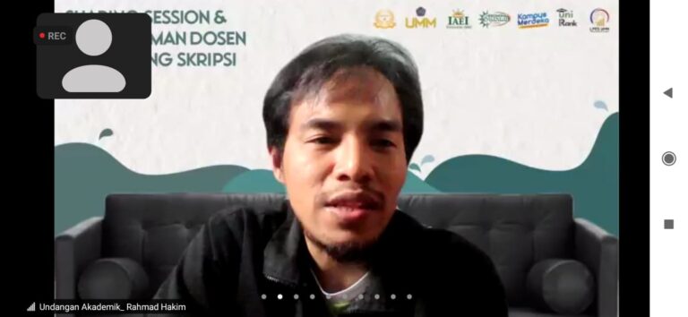 Sharing Session & Pembagian Dosen Pembimbing Tugas Akhir Angkatan 2018