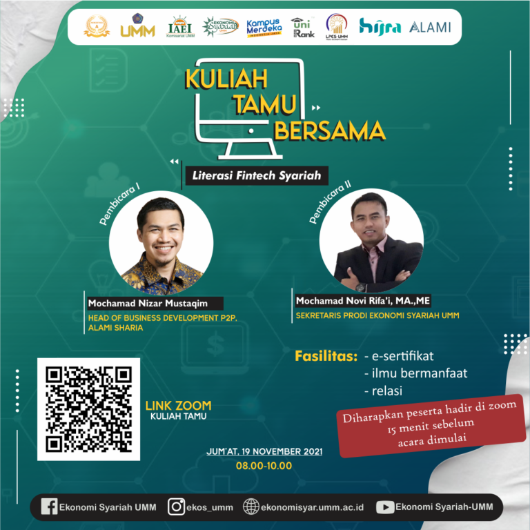Kuliah Tamu; Literasi Fintech Syariah