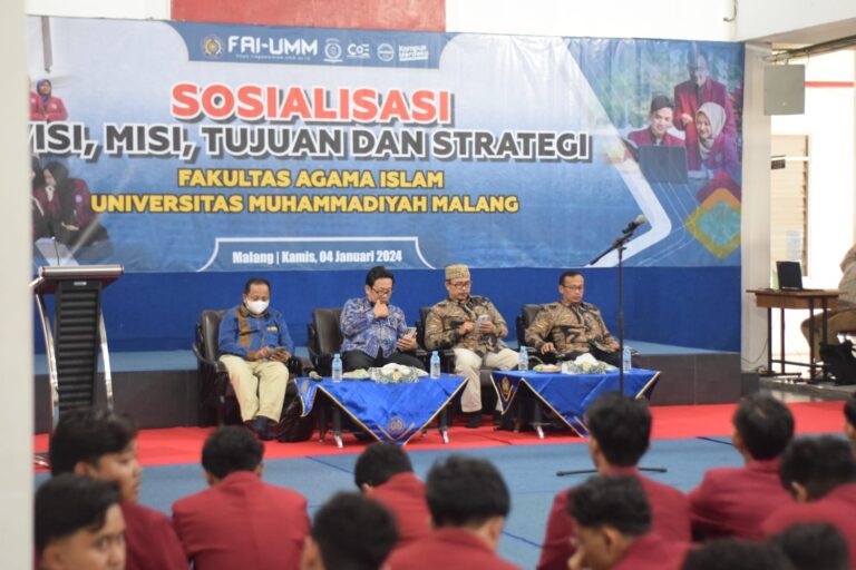 Sosialisasi Visi Misi Tujuan dan Strategi Fakultas Agama Islam UMM