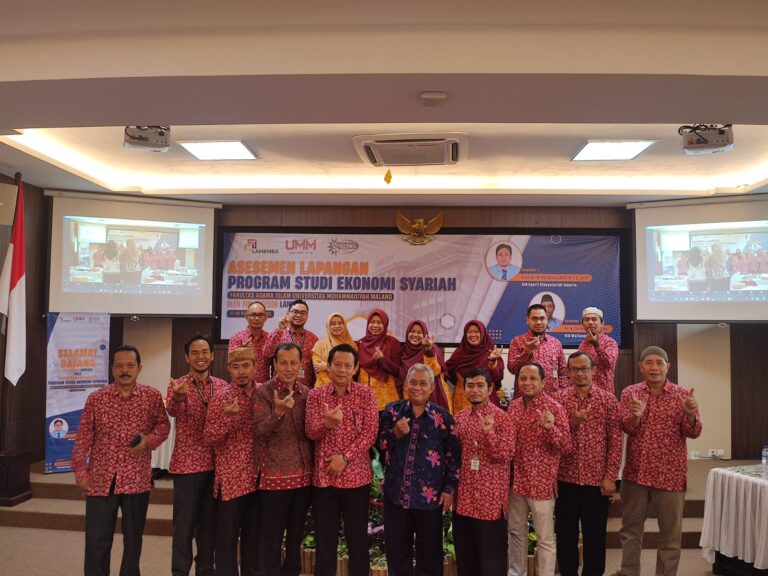 BERBEKAL MODAL INTERNASIONALISASI, PROGRAM STUDI EKONOMI SYARIAH UMM RAIH AKREDITASI UNGGUL