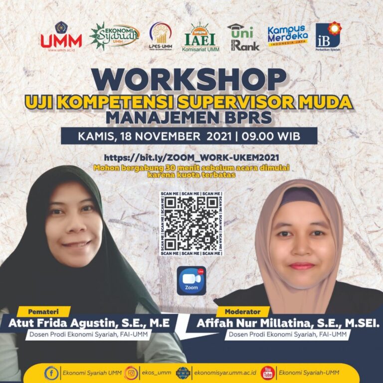 Workshop; Uji Kompetensi Supervisor Muda Manajemen BPRS