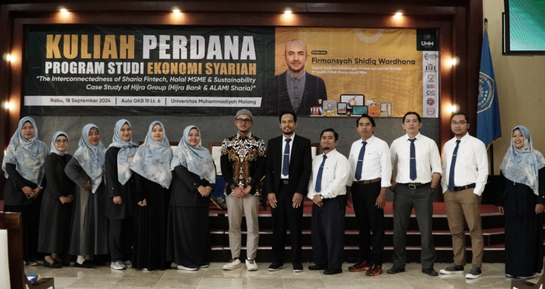 Kuliah Perdana Prodi Ekonomi Syariah FAI-UMM Membahas Keterikatan antara Fintech Syariah, UMKM dan Keberlanjutan Ekonomi