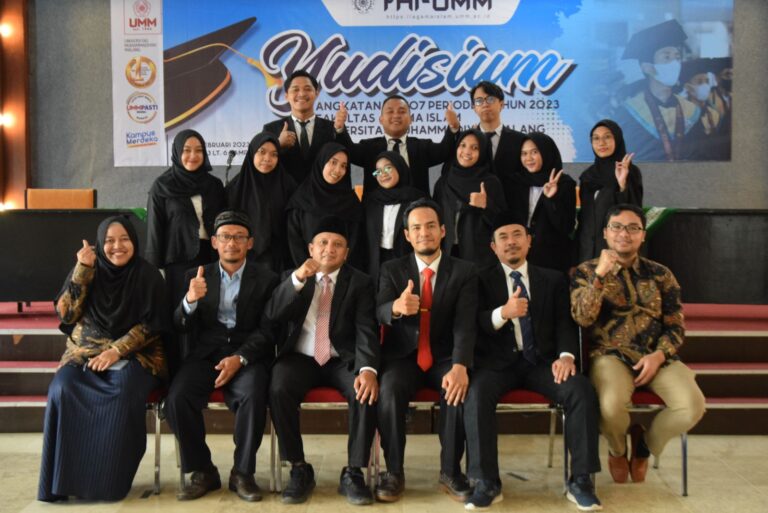 Mahasiswa Ekos Menjadi Lulusan Terbaik Yudisium FAI Angkatan Ke-107 Periode I Tahun 2023