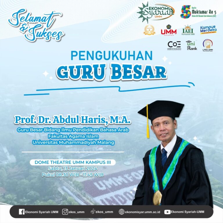 Guru Besar FAI UMM, Prof. Abdul Haris Kenalkan Model EMAS Untuk Membaca Kitab Gundul