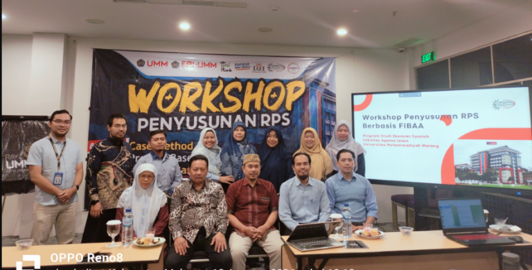 Program Studi Ekonomi Syariah Menyusun RPS internasional FIBAA dan menggunakan Case Method dan Project Based Learning (PjBL) dalam Pembelajaran