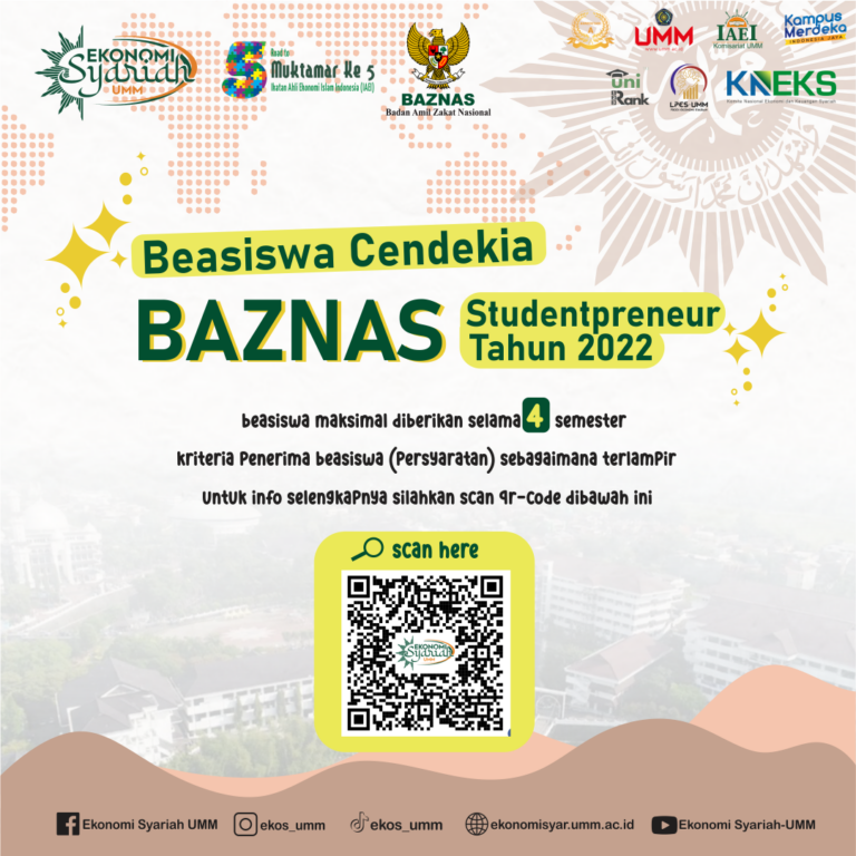 Beasiswa Cendekia BAZNAS