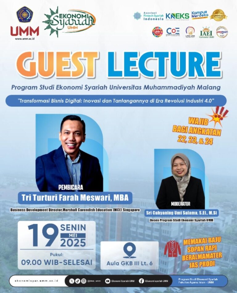 Guest Lecture “Transformasi Bisnis Digital: Inovasi dan Tantangan di Era Revolusi Industri 4.0”