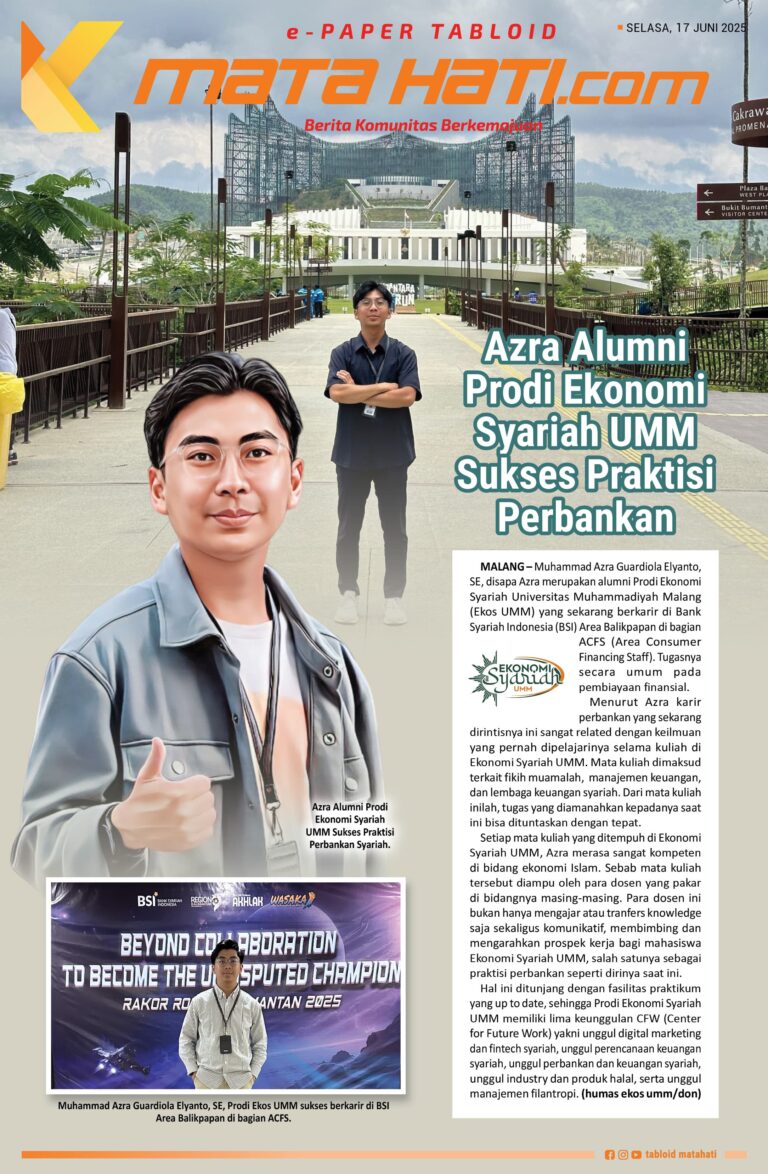 Azra Alumni Ekonomi Syariah UMM yang Sukses Berkarier sebagai Praktisi Perbankan Syariah di BSI