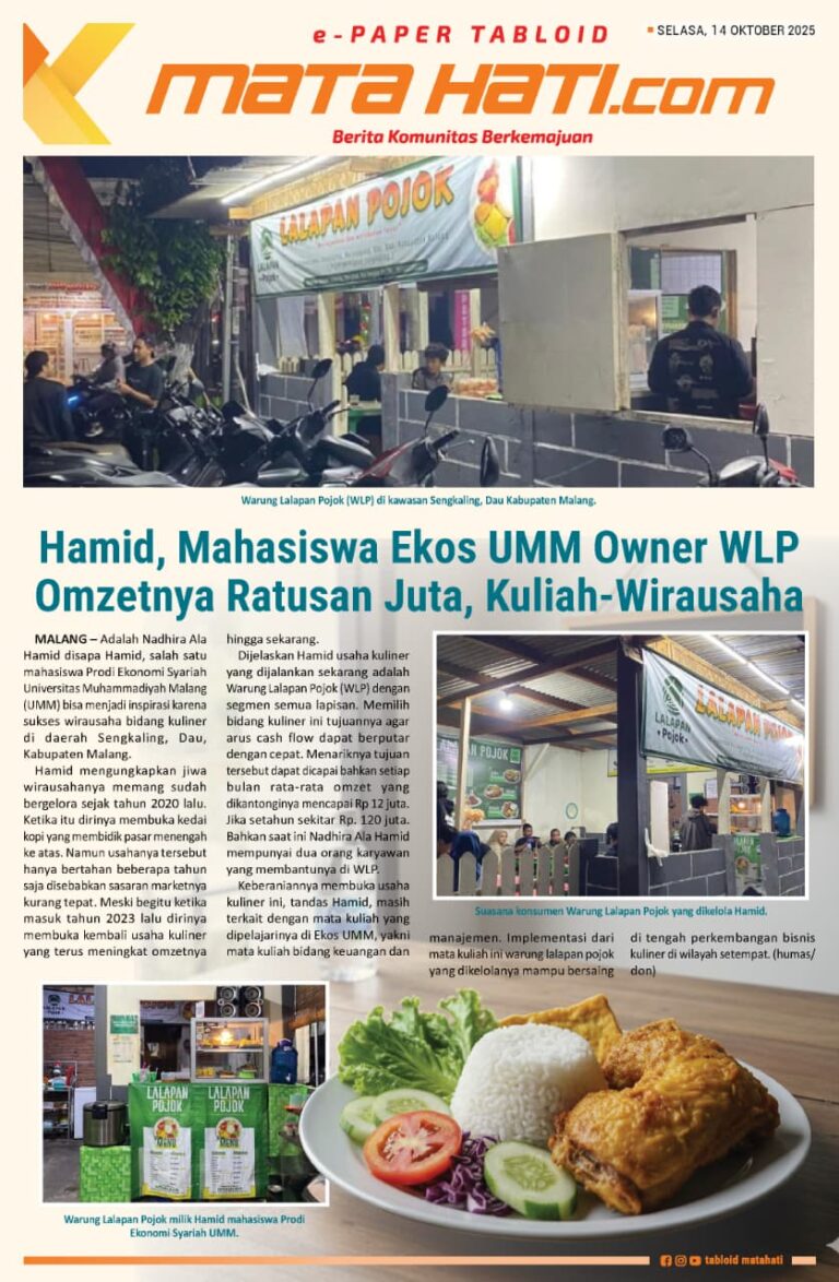 Mahasiswa Ekonomi Syariah Raih Sukses Lewat Warung Lalapan