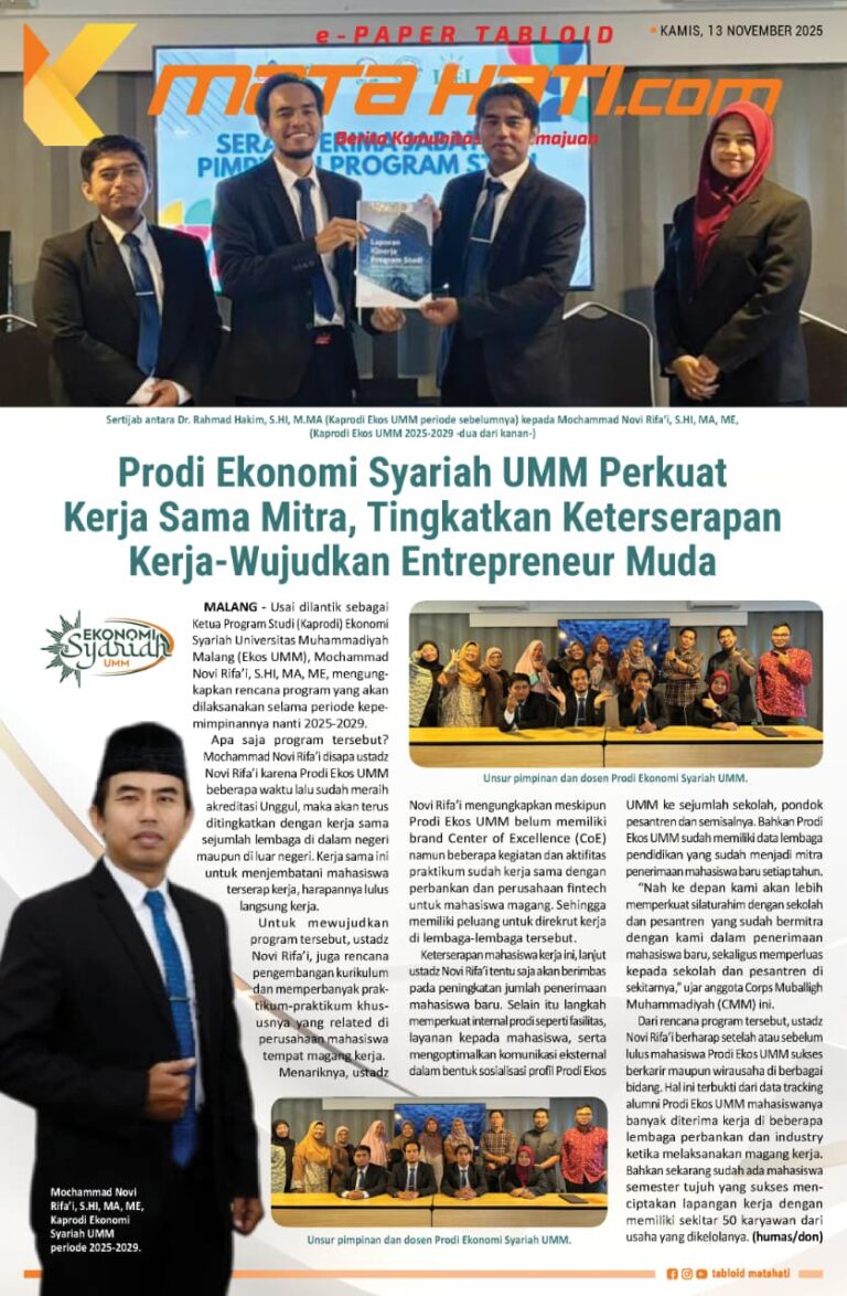 Prodi Ekonomi Syariah UMM Perkuat Kemitraan, Tingkatkan Keterserapan Kerja dan Wujudkan Entrepreneur Muda