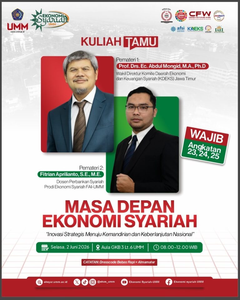 Kuliah Tamu Bahas Masa Depan Ekonomi Syariah untuk Mendorong Kemandirian dan Keberlanjutan Nasional